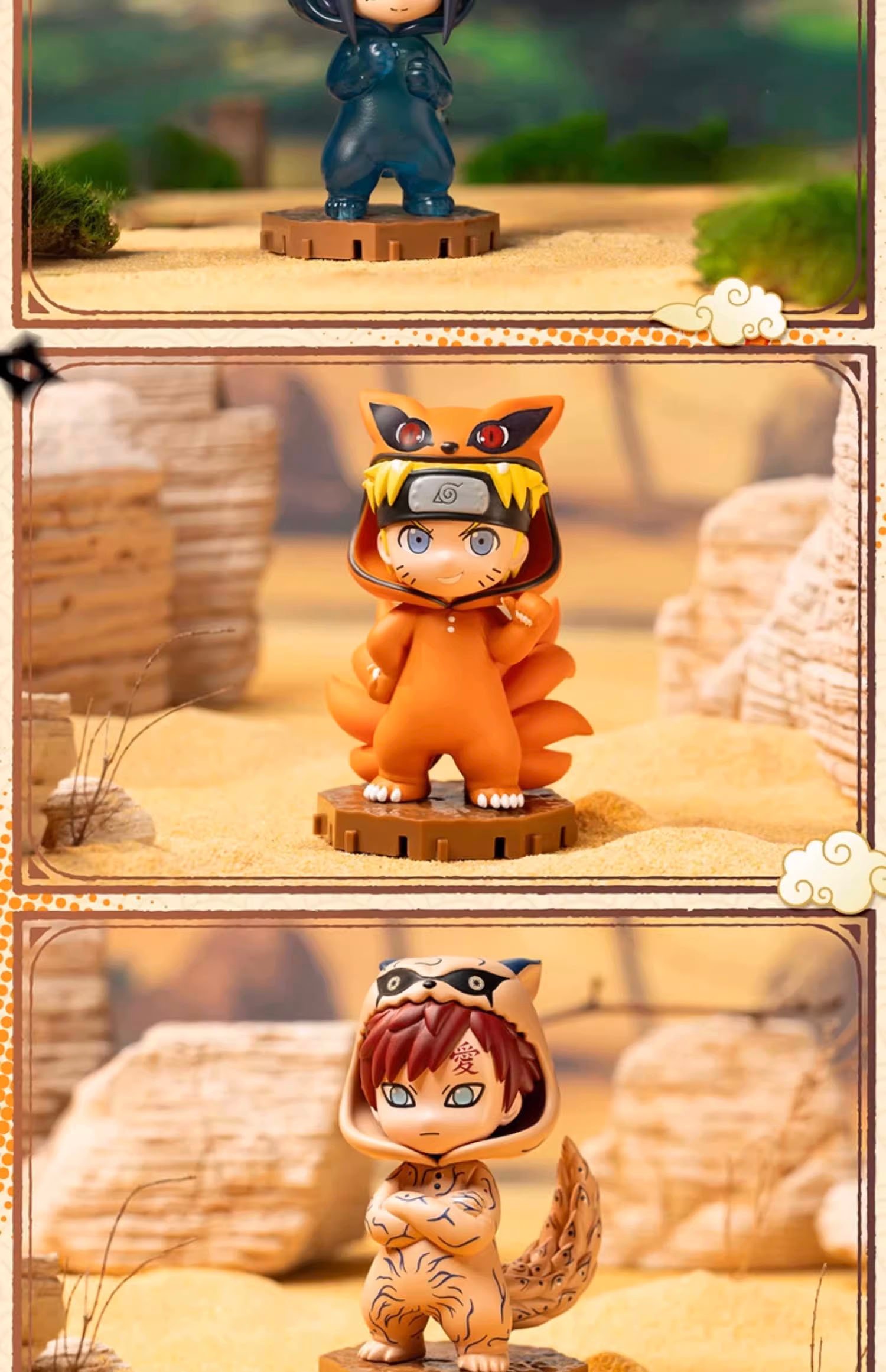 bandai bnfigure q pajamars series naruto shippuden blind box