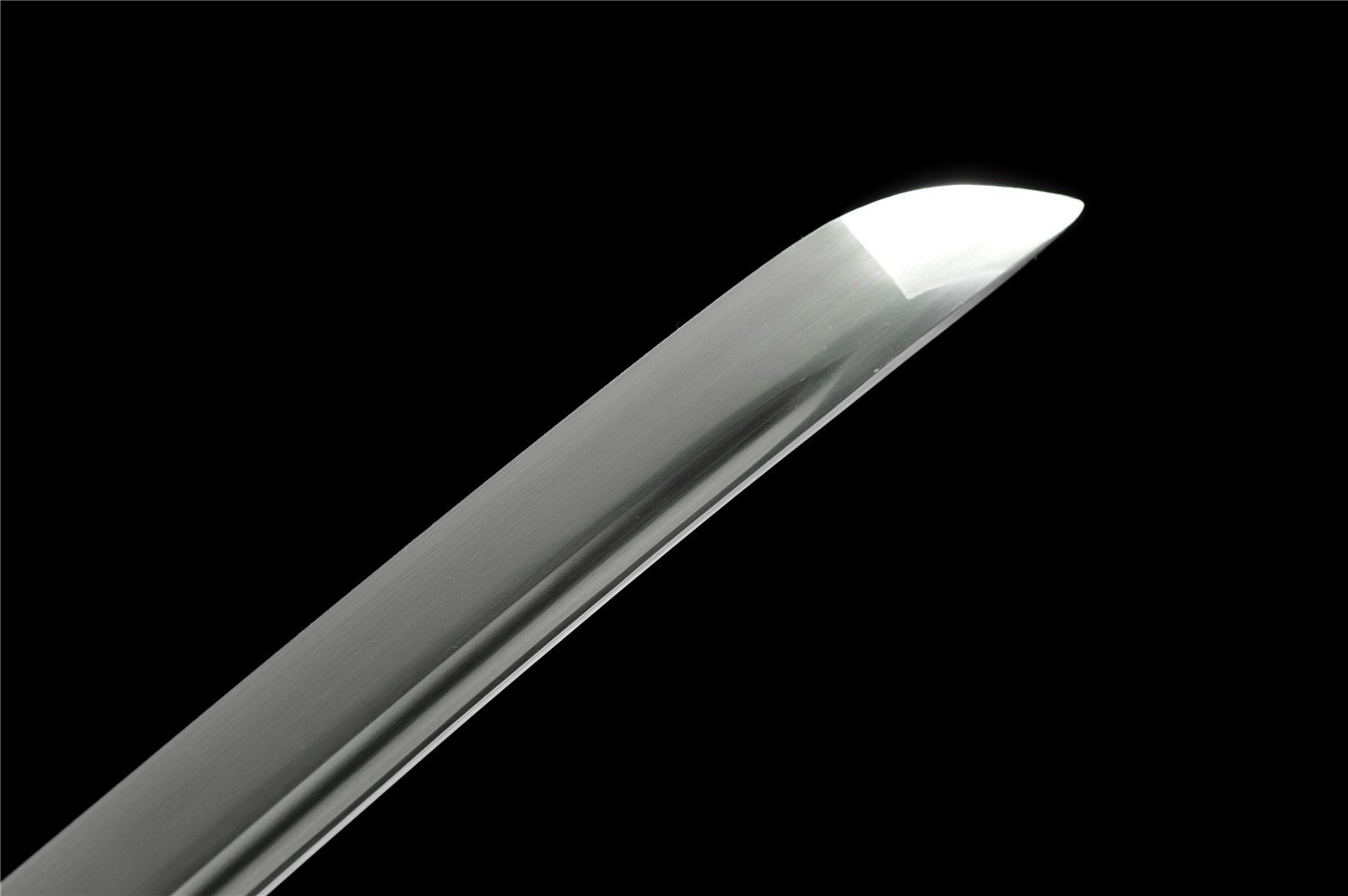 white snake inspired medium carbon steel katana: 73cm blade length, 26cm handle & exquisite brocade box white snake inspired medium carbon steel katana: 73cm blade length, 26cm handle & exquisite brocade box