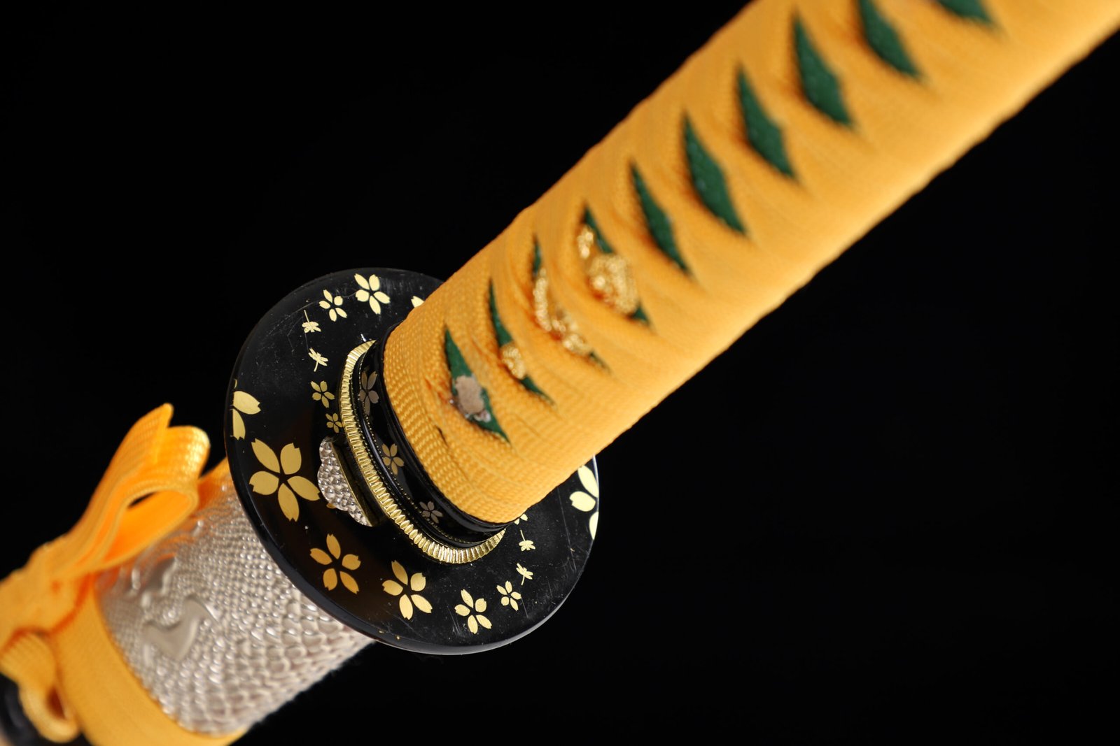 28" Orchid Handcrafted Knife (Golden Python Leather Scabbard) - Image 8