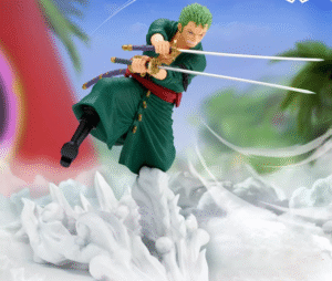 bandai namco marine one piece battle of the absolute scenery roronoa zoro/sanji egghead island figure