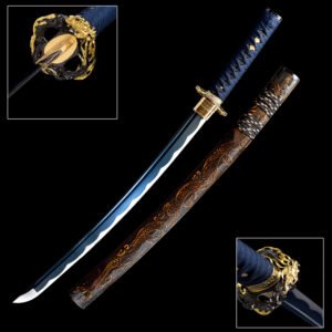 blood dragon katana (1060 carbon steel)