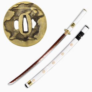 elden ring uchigatana katana 26cm official samurai starting weapon full metal replica with blood loss build display stand