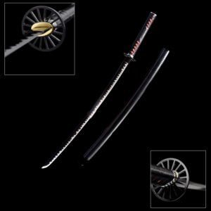 traditional farmer japanese kama knife rosewood shaft